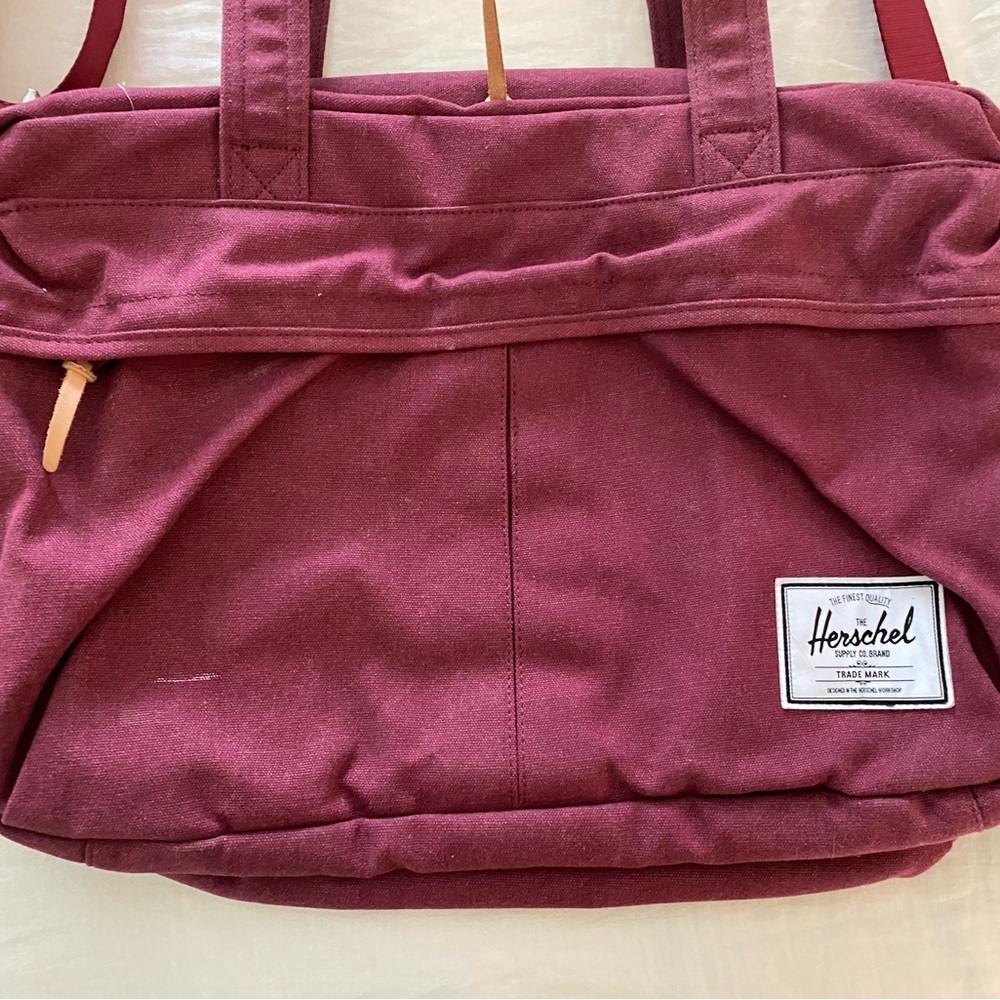 Herschel Carry On Bag - Maroon - Picture 2 of 7